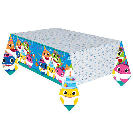 Picture of BABY SHARK PAPER TABLECOVER 120X180CM